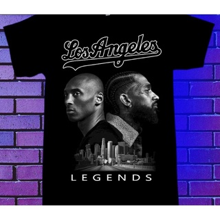 เสื้อยืด พิมพ์ลาย Los Angeles Legends Diy เป็นมิตรกับสิ่งแวดล้อม ให้เป็นของขวัญได้ แบบสร้างสรรค์S-5XL