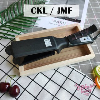 ราคาCKL / JMF -1011 (ของแท้) ที่หนีบสีดำ เครื่องหนีบผม ยืดตรง งุ้มปลาย ม้วนลอน ที่หนีบผม มีซี่หวี