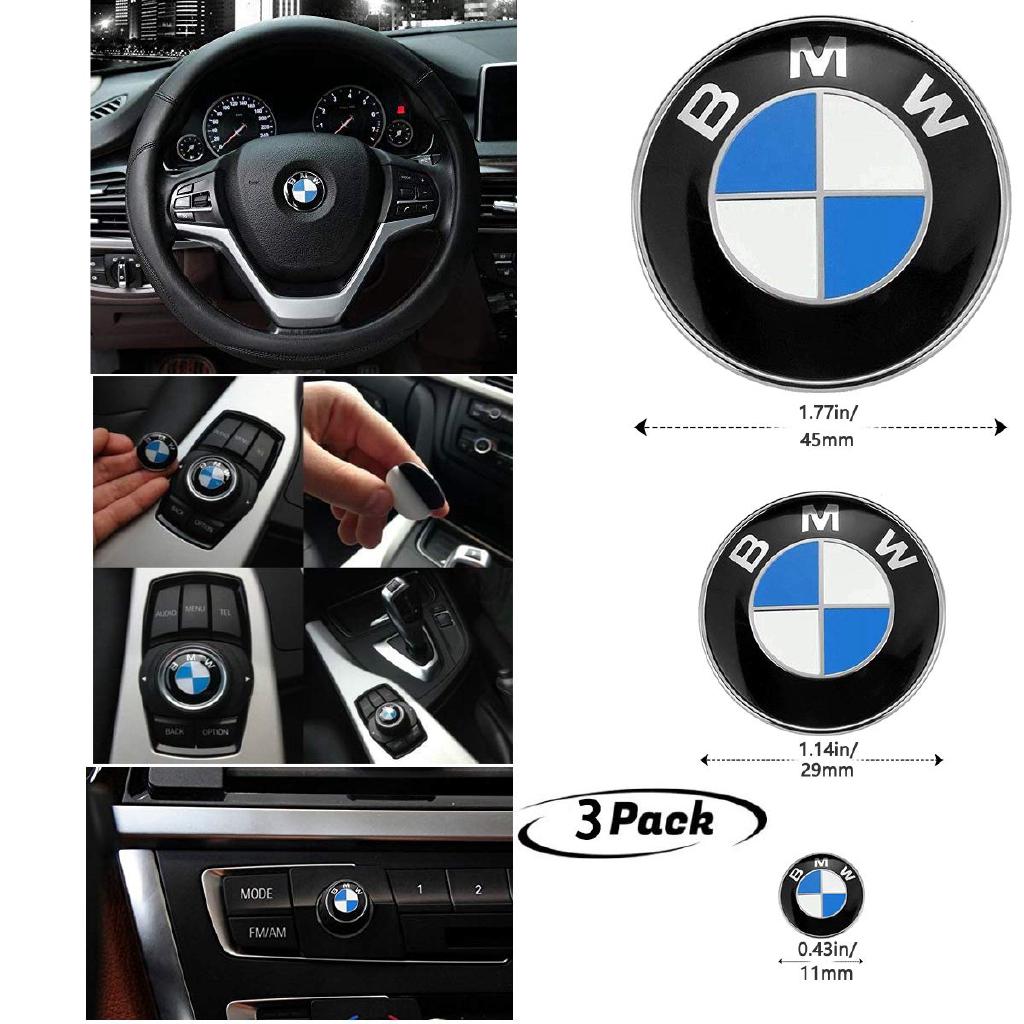 ภาพหน้าปกสินค้าสติกเกอร์ รูปสัญลักษณ์สัญลักษณ์ มัลติมีเดีย ปุ่มกลาง สําหรับตกแต่งพวงมาลัยรถยนต์ BMW Diy ที่เกี่ยวข้อง