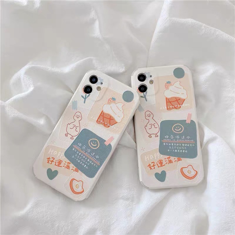 เคสไอโฟน-เคสซิลิโคน-11-promax-iphone-case-for-iphone-x-xs-max-xr-7-8plus-หนังเป็ดไอติม-tpu-r1490