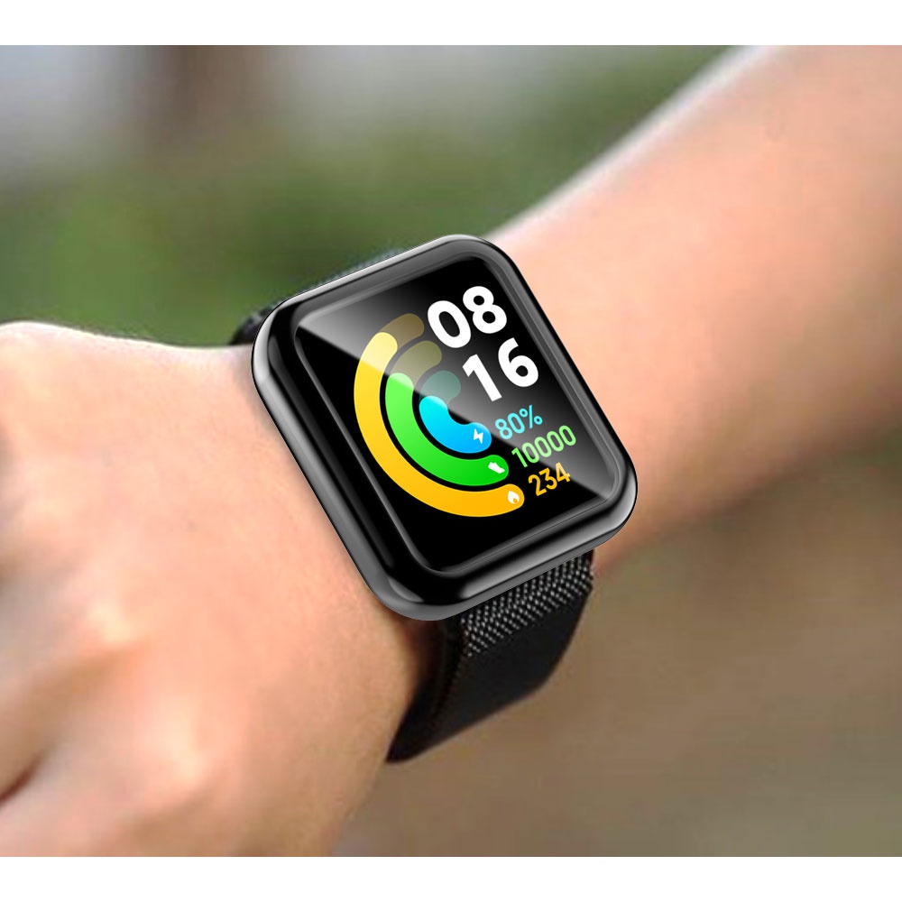 ภาพสินค้าPlating TPU Protector Case for Redmi Watch 2 Lite Global Version Full Screen Protective Shell Cover Redmi Watch2 Lite จากร้าน moyte.th บน Shopee ภาพที่ 5