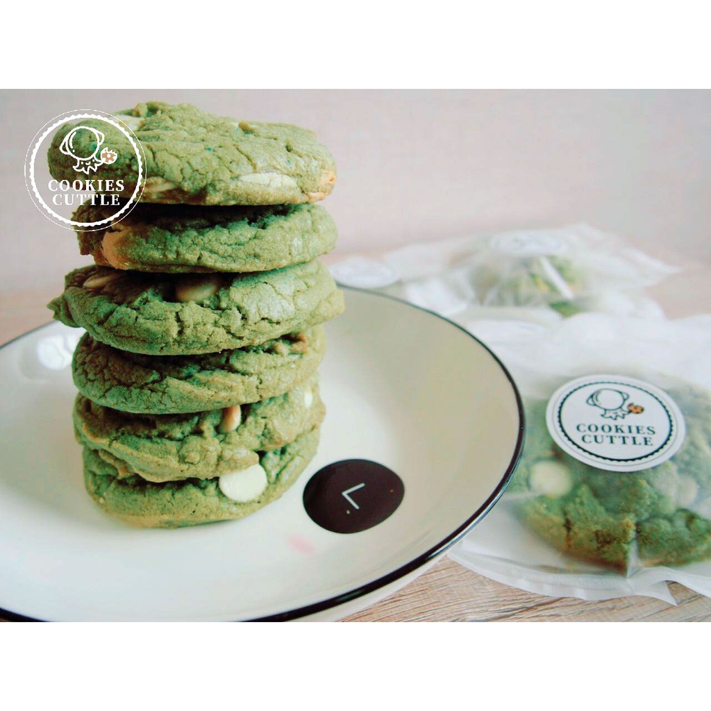 โฮมเมด-คุกกี้ช็อกโกแลตชิพชาเขียวมัทฉะ-homemade-chocolate-chip-matcha-green-tea-cookies-cookies-cuttle