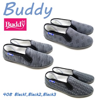 Buddy 408 รองเท้าผ้าใบแฟชั่นสุภาพสตรี