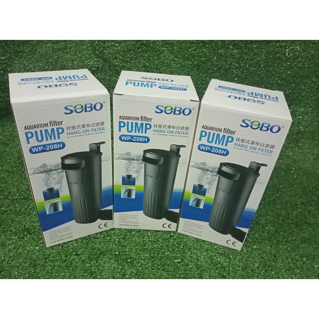 sobo-wp-208h-กรองใน-สำหรับกรองน้ำให้ใสสะอาด-เหมาะสำหรับ-ตู้ปลา-อ่างเลี้ยงปลา-เลี้ยงเต่า-เลี้ยงกุ้ง-เลี้ยงตะพาบ-กรองน้ำ