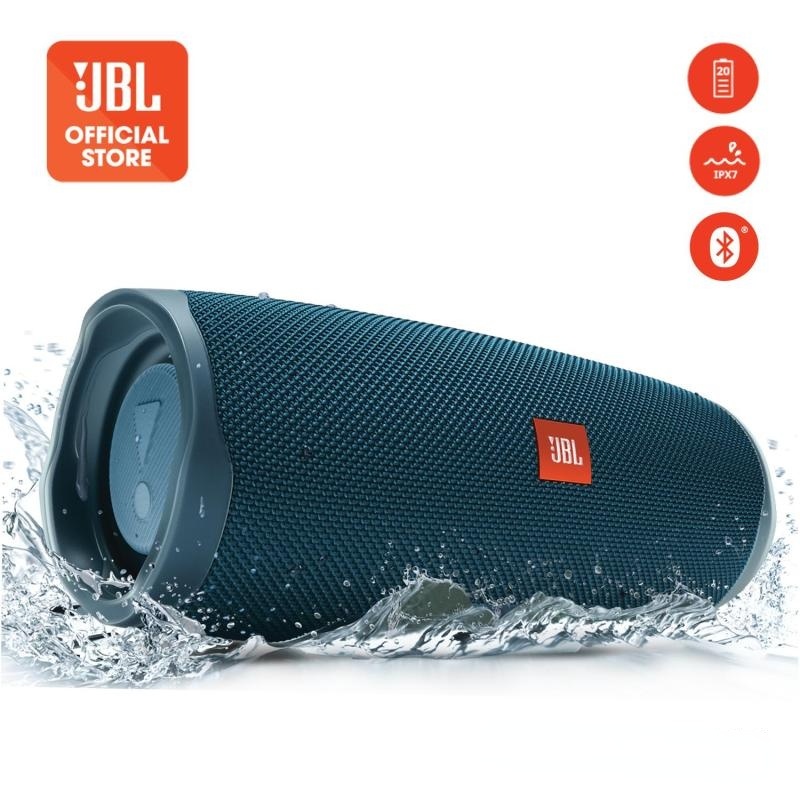 ลำโพงบลูทูธjbl-charge-4-portable-waterproof-bluetooth-speaker-เครื่องเสียง-ลำโพงกลางแจ้ง