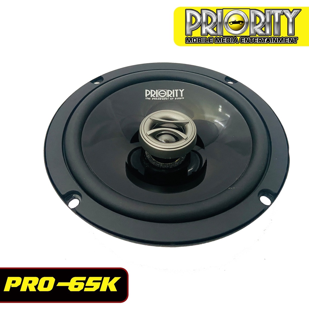 PRIORITY PRO 65KN ลำโพง 6.5นิ้ว 2ทาง แหลมโดม 250watt ลำโพงแกนร่วม ติด ...