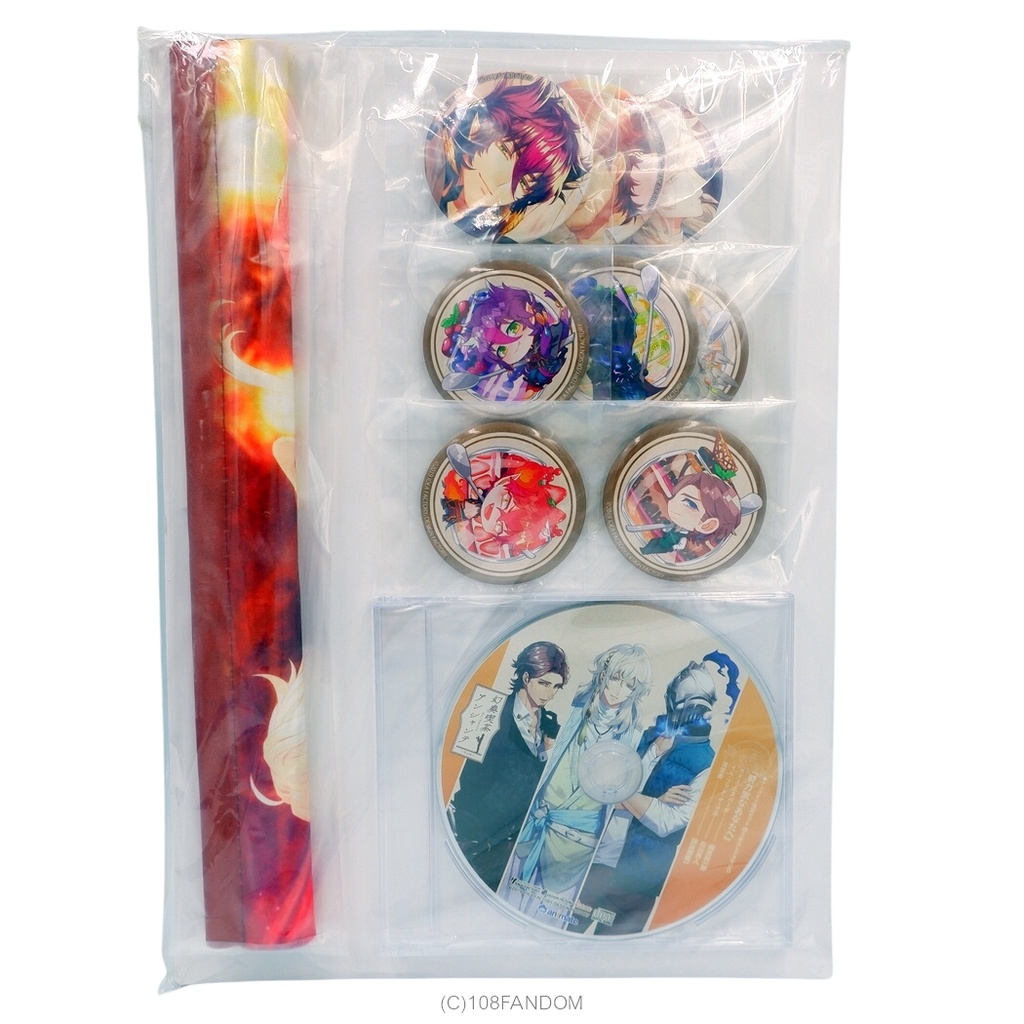 ส่งฟรี-ems-เซ็ตของสะสม-สิทธิพิเศษ-genso-cafe-enchante-animate-limited-set