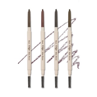 ❤️Etude House Bare Edge Slim Brow ดินสอเขียนคิ้วพร้อมแปรงปัด อีทูดี้ แบร์เอดจ์สลิมบราว