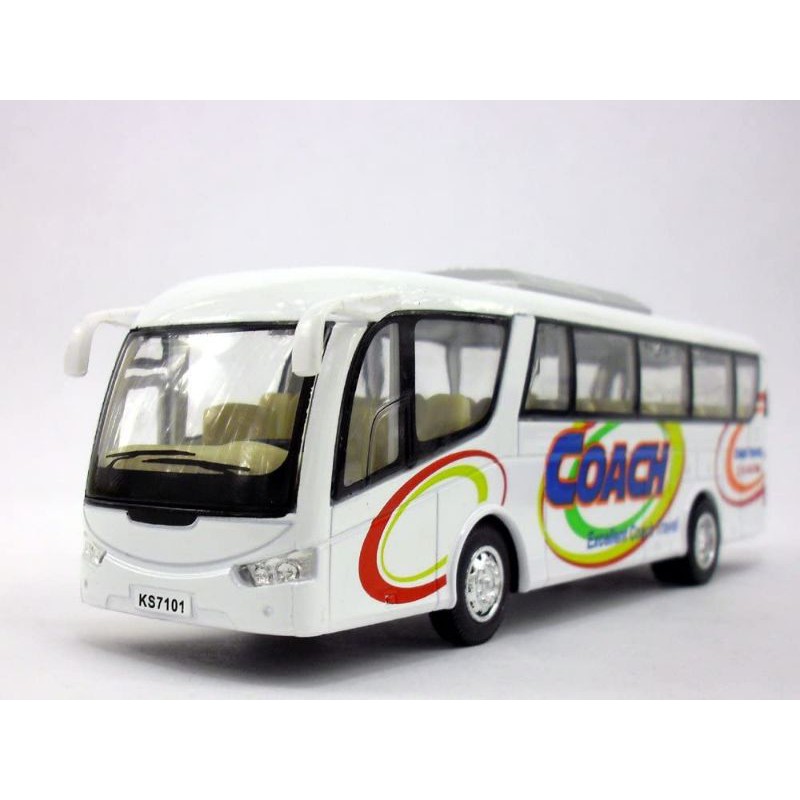 ภาพหน้าปกสินค้าโมเดลรถ bus รถ coach โมเดลรถเหล็ก รถบัส รถโค้ช รถโรงเรียน bus