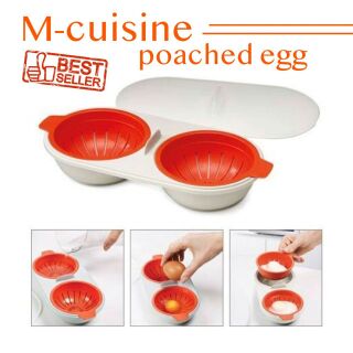 M-cuisine poached egg ชุดอุปกรณ์ทำไข่น้ำ