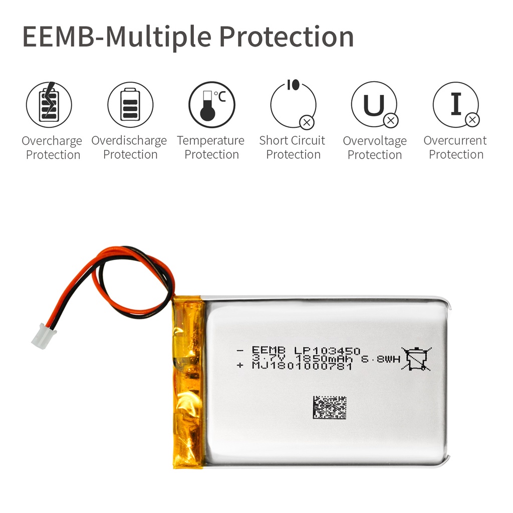 eemb-103450-1850mah-3-7v-lipo-lithium-polymer-rechargeable-battery-lipolymer-cell-batteries-for-gps-dvr-camera-mp5-navig