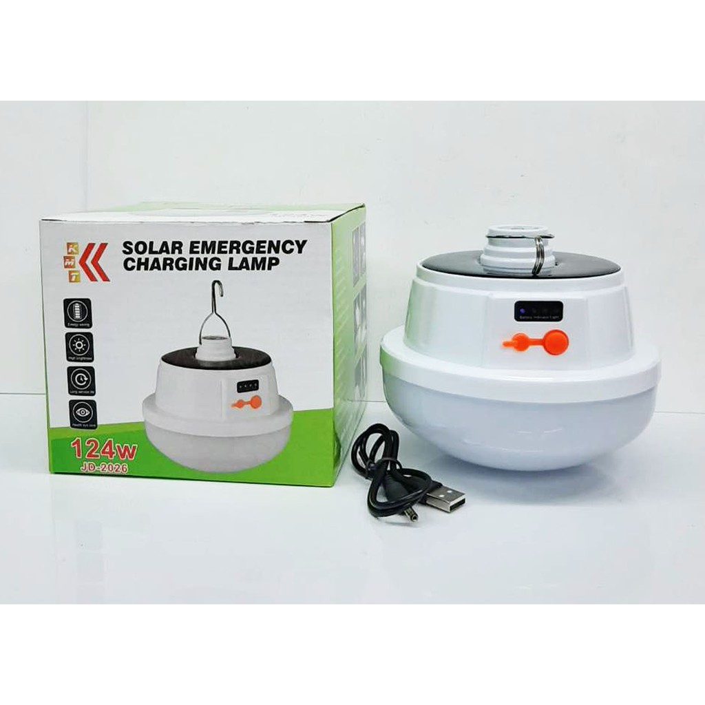 Jd solar 2024 emergency charging lamp