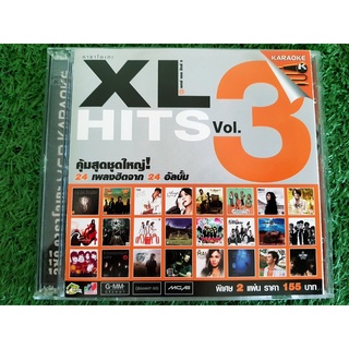 VCD แผ่นเพลง (มี 2 แผ่น) Grammy - XL Hits - Vol.3 Golf & Mike , Clash , Potato , Peck , NoLogo ,Big Ass , Instinct ,ZaZa