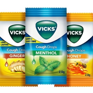 ภาพหน้าปกสินค้าลูกอมวิค vicks ขนาด  10เม็ด บรรเทาอาการไอ (คละรส) ที่เกี่ยวข้อง