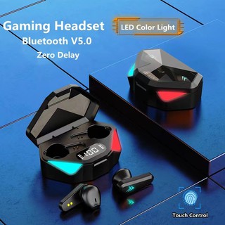สินค้า ชุดหูฟังบลูทูธ x15S เชื่อมต่อ Bluetooth 5.0 ระบบสเตอริโอ หูฟังเล่นเกมส์ พกพาสะดวก