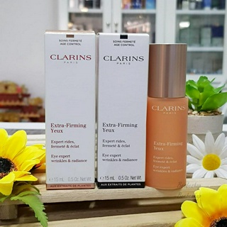 CLARINS Extra Firming Yeux Eye Expert Wrinklr and Radiance 15ml อายครีมบำรุงรอบดวงตา