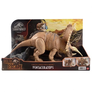 Jurassic World MEGA Destroyers Pentaceratops ของเล่นแอ็คชั่นฟิกเกอร์ไดโนเสาร์ แพนต้าเซเลท๊อป