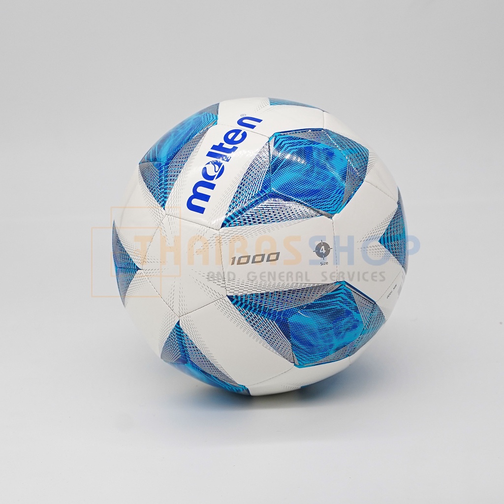 รูปภาพสินค้าแรกของลูกฟุตบอล molten F4A1000 ลูกฟุตบอลหนังเย็บ เบอร์4 100% รุ่นใหม่