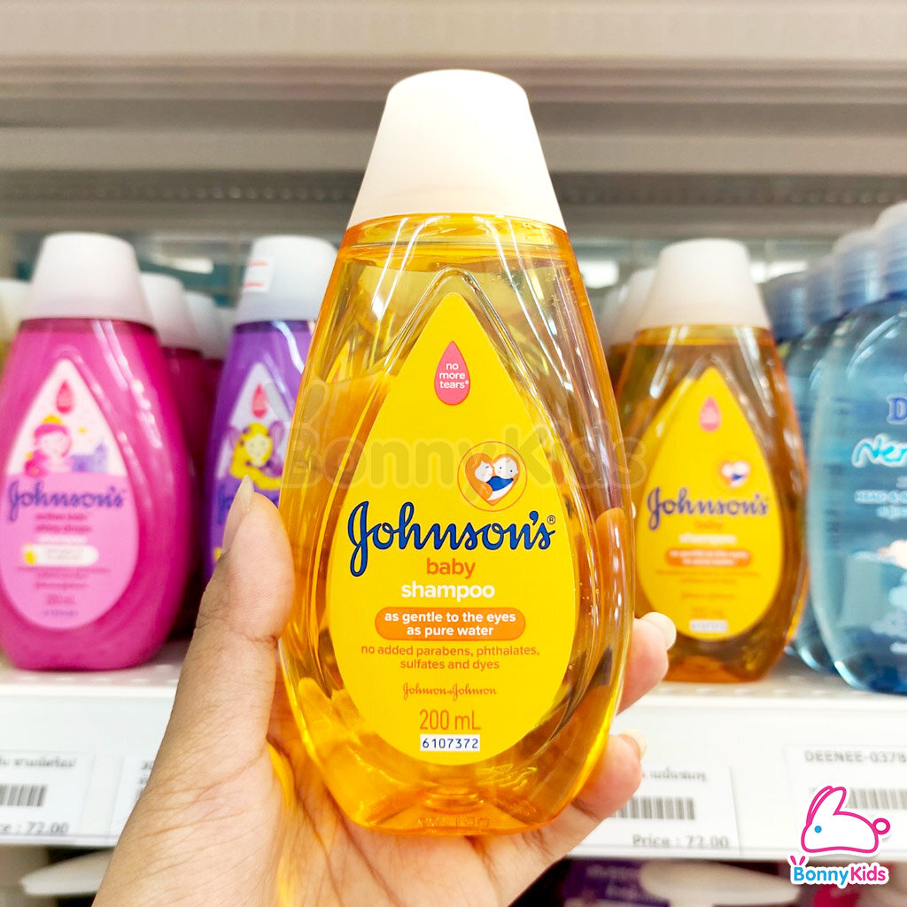 johnsons-shampoo-จอห์นสัน-แชมพู-แชมพูสระผมสำหรับเด็ก-ขนาด200ml