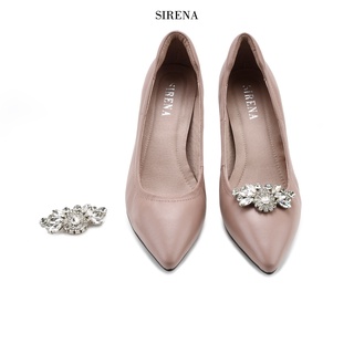 ภาพขนาดย่อของภาพหน้าปกสินค้าSIRENA คลิปติดรองเท้า รุ่น Peacock Jewel Clip สีเงิน (ไม่รวมรองเท้า) จากร้าน sirena_official บน Shopee
