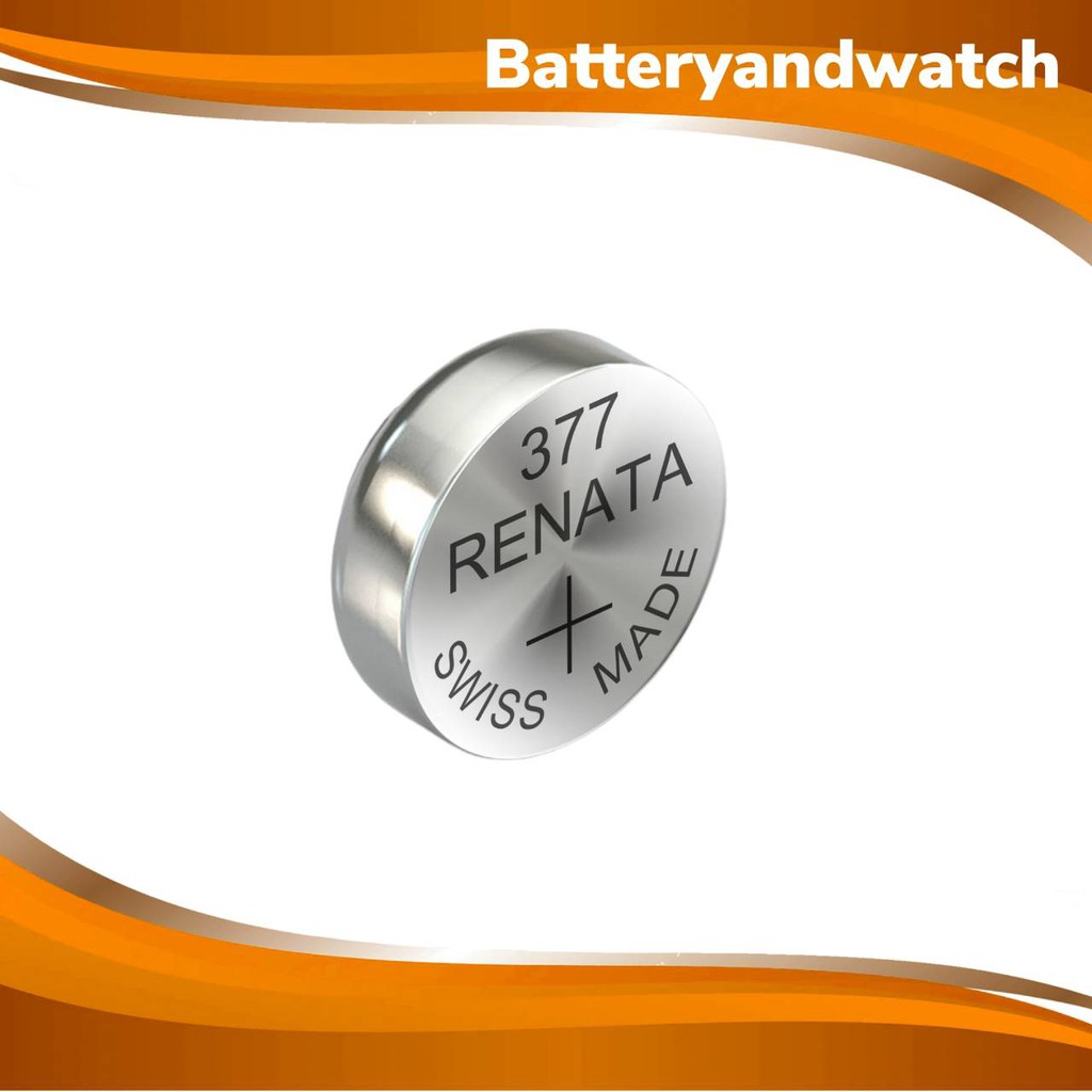 ถ่านกระดุม-renata-377-หรือ-sr626sw-377-626-แพ็คละ-1-เม็ด-swiss-made