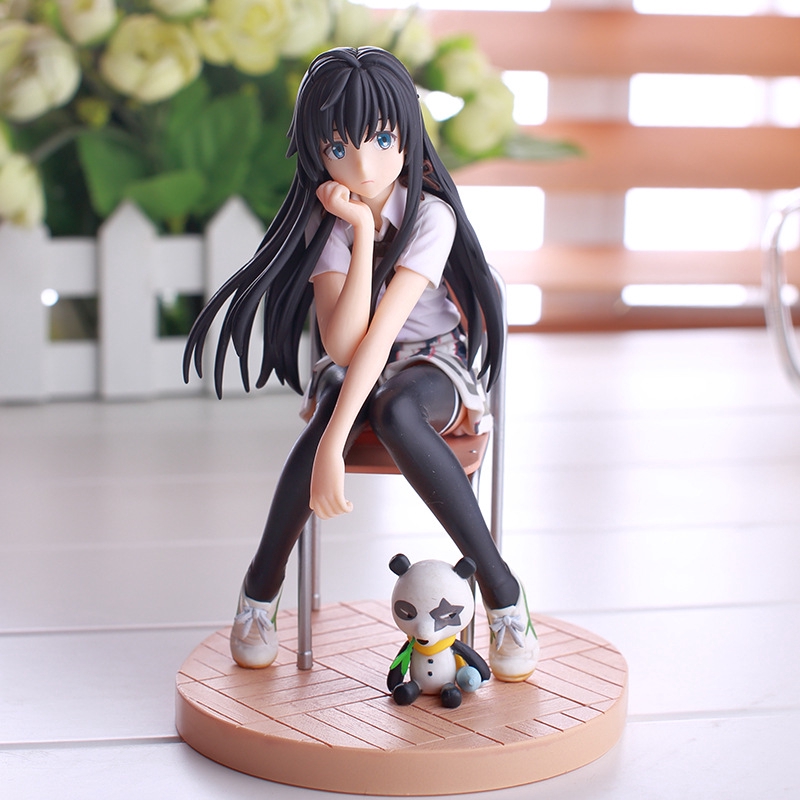 โมเดลฟิกเกอร์อนิเมะญี่ปุ่น-kotobukiya-yukino-yukino-บรรจุกล่อง-สําหรับตกแต่งรถยนต์-เก้าอี้-คอมพิวเตอร์