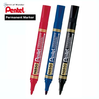 ภาพหน้าปกสินค้าPentel ปากกาเคมี ปากกา Permanent Merker N850 เพนเทล ซึ่งคุณอาจชอบราคาและรีวิวของสินค้านี้