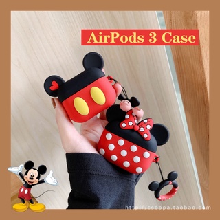 ใหม่การ์ตูน Mickey Minnie compatible AirPods 3 สำหรับ compatible AirPods (3rd) กรณี 2021 ใหม่ compatible AirPods3 หูฟังป้องกันกรณี 3rd กรณี compatible AirPodsPro กรณี compatible AirPods2gen กรณี