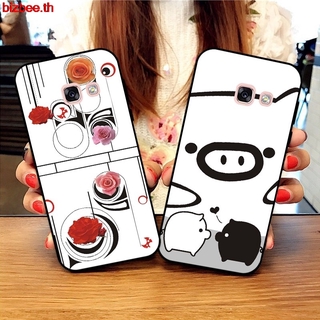 เคสโทรศัพท์มือถือลายการ์ตูน Hhbt สําหรับ Samsung A3 A5 A6 A7 A8 A9 Pro Star Plus 2015 2016 2017 2018