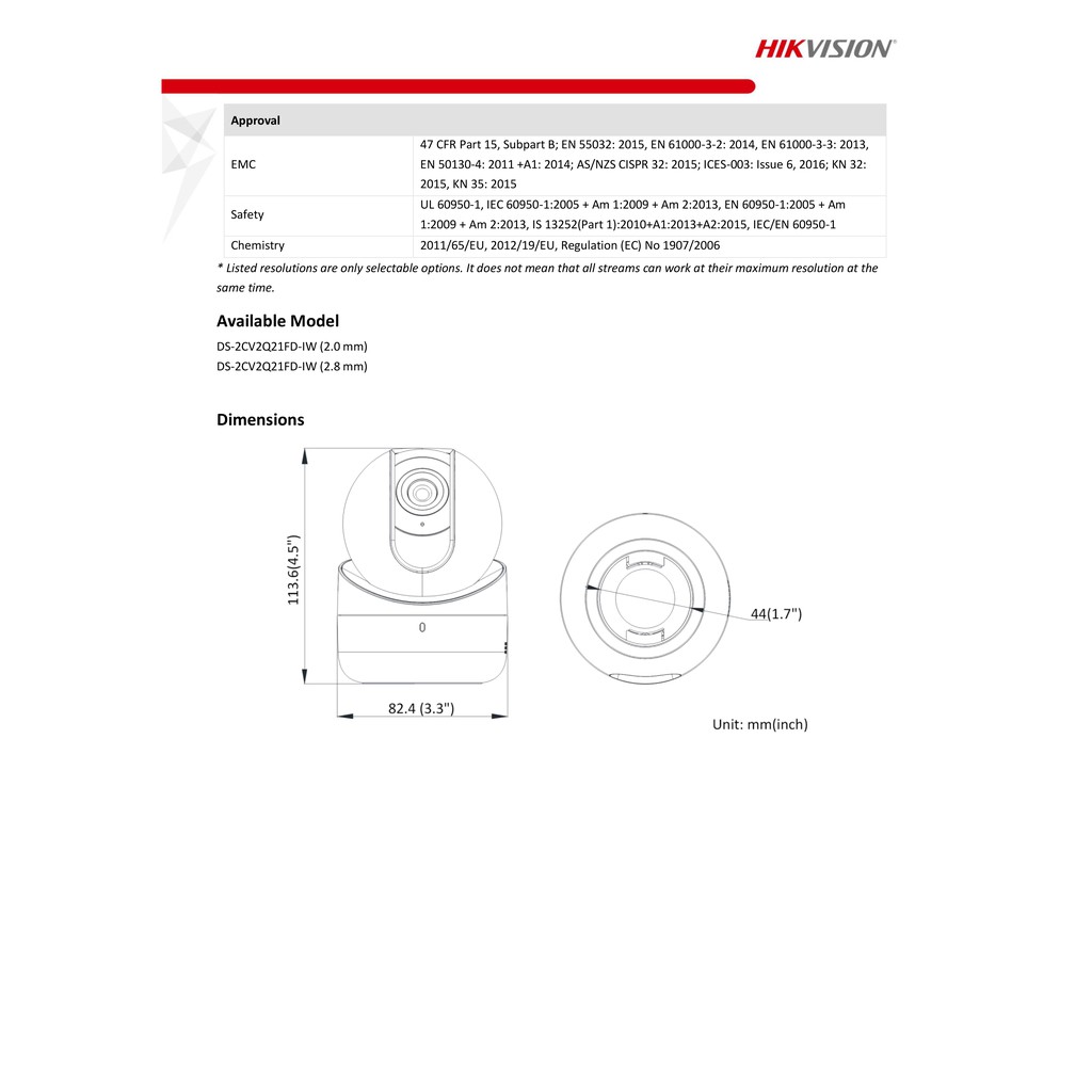 hikvision-ip-camera-กล้องวงจรปิดระบบ-ip-รุ่น-ds-2cv2q21fd-iw-2-8-mm-ความละเอียด-2-ล้านพิกเซล-pack-2-ตัว