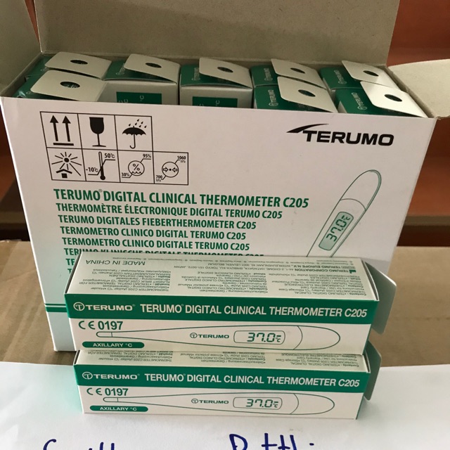 ‼️พร้อมส่ง‼️ปรอท วัดไข้ Terumo C205 ปรอทดิจิตอล วัดอุณหภูมิ Digital