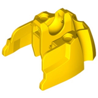 Lego part (ชิ้นส่วนเลโก้) No.87841 Large Figure Foot, Short with Ball Joint Socket