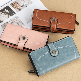 Andaman กระเป๋าสตางค์ กระเป๋าตังค์ใบยาวผู้หญิง- Long wallet women