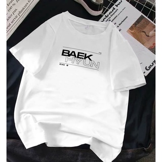 เสื้อยืด พิมพ์ลายชื่อ  Exo BAEKHYUNS-5XL