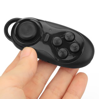 สินค้า รีโมท Bluetooth ขนาดเล็ก 4 in 1 ใช้เป็น Remote Gamepad ควบคุมเกมส์  Joystick สำหรับ VR เกมส์