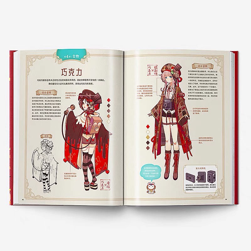 หนังสือสอนวาดรูป-ออกแบบตัวละครสไตล์ญี่ปุ่น-เสื้อผ้า-เครื่องแต่งกายสไตล์ญี่ปุ่น-หนังสือสอนวาดมังงะ-การ์ตูน-อนิเมะ-ศิลปะ