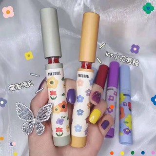 ภาพขนาดย่อของภาพหน้าปกสินค้าYNKUDOLL Lipstick ลิปสติก ลิปบาล์ม กันน้ำ 6สี จากร้าน ufhko บน Shopee