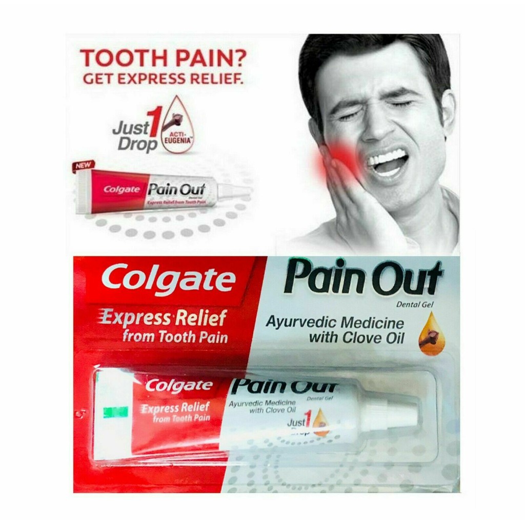 Colgate Pain Out 10g.คอลเกต เจลแก้ปวดฟันฉับพลัน 10 กรัม | Shopee Thailand