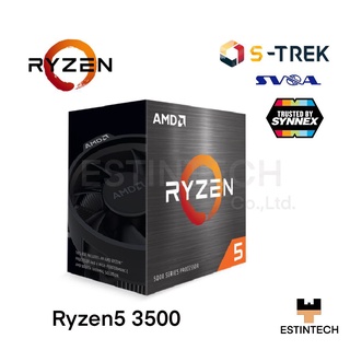 CPU(ซีพียู) AMD Ryzen 5 3500 3.6ghz ของใหม่มือ1 ประกัน 3ปี