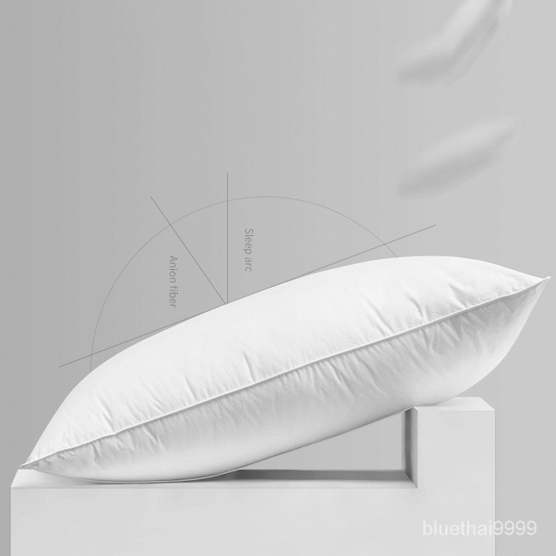 บลูไดมอนด์-peter-khanun-sleeping-pillows-down-alternative-pillow-neck-spine-protection-pillow-bed-pillows-slow-rebound