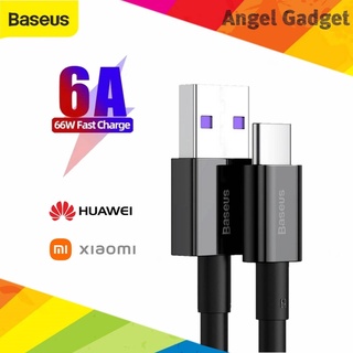 แท้ 🔥 Baseus สายชาร์จเร็ว Huawei / Xiaomi Turbo Charge USB to Type-C 66W