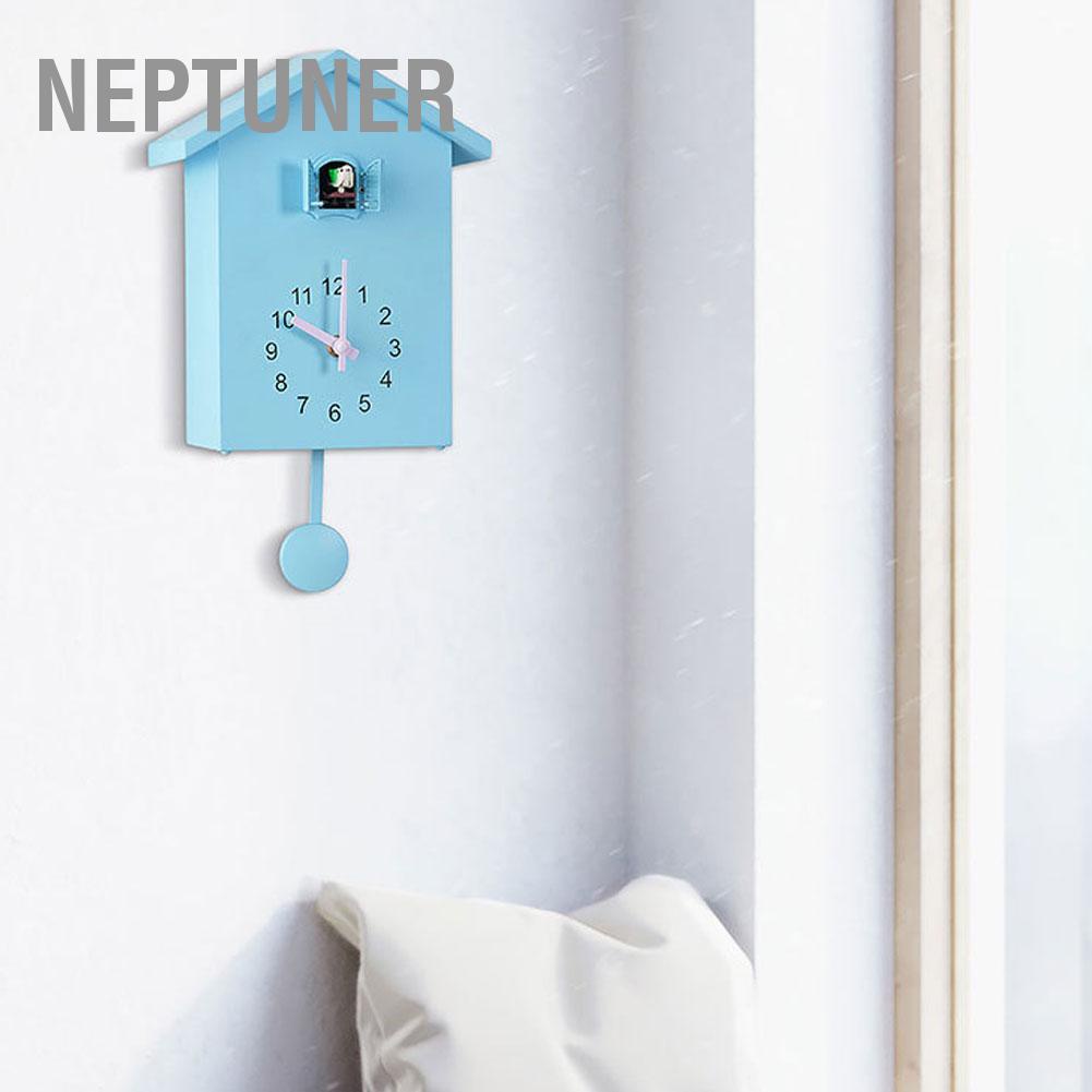 neptuner-นาฬิกาแขวนผนัง-ลูกตุ้ม-รูปนก-สไตล์ไม่ซ้ําใคร-สวยงาม-สําหรับตกแต่งบ้าน