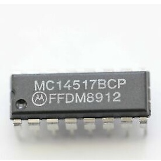 MC14517BCP MC14517 14517 14517B Dual 64-Bit Static Shift Register