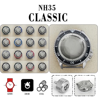 สินค้า เคสนาฬิกาข้อมือ ขนาด 42 มม. สีขาว สําหรับ NH35 NH36 4R