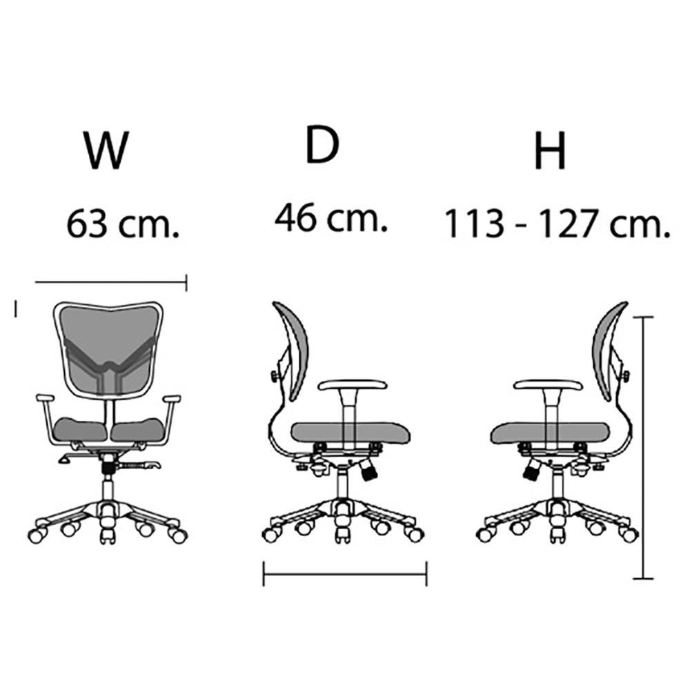 office-chair-office-chair-hara-chair-neo-gray-office-furniture-home-amp-furniture-เก้าอี้สำนักงาน-เก้าอี้เพื่อสุขภาพ-hara