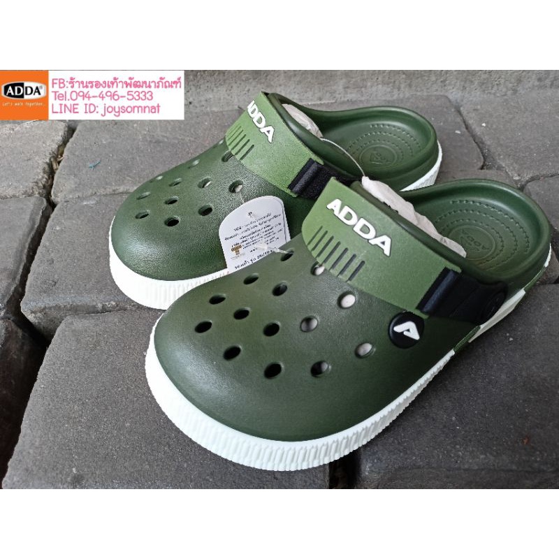 Adda เบอร์4-11 (46) รองเท้าหัวโต หุ้มหัว รุ่นใหม่ นิ่ม ใส่สบาย ไม่ลื่น ...
