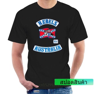 ลดราคา เสื้อยืดลําลอง แขนสั้น พิมพ์ลาย Rebels Australia Motorcycle Club Mc Soft Gildan เหมาะกับของขวัญ สําหรับผู้ชาย