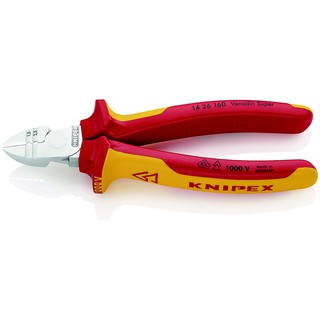 KNIPEX Diagonal Insulation Strippers VDE  160 mm คีมปอกสายไฟ 160 มม. รุ่น 1426160