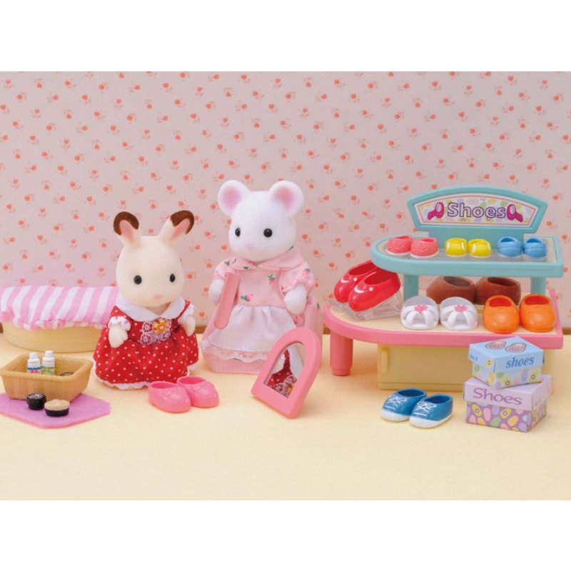 sylvanian-families-village-shoe-shop-ซิลวาเนียน-แฟมิลี่-ร้านรองเท้าวิลเลจ