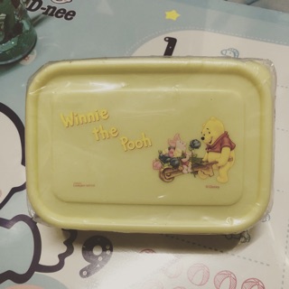 Disney กล่องใส่อาหาร winnie the pooh ญี่ปุ่นแท้